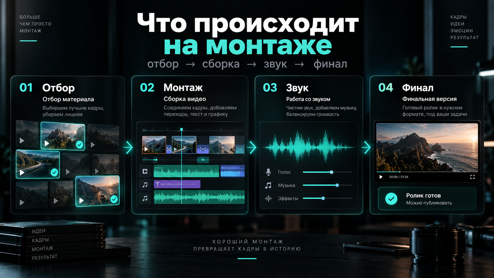 Что происходит на монтаже