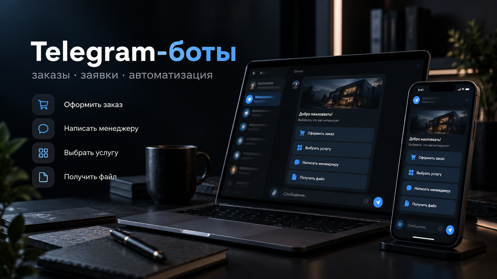 Telegram-боты для заявок и процессов