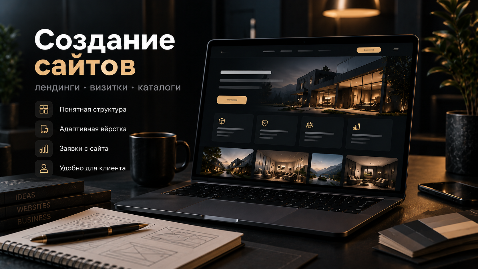 Создание сайтов для малого бизнеса