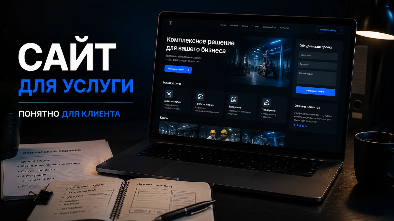 Как упаковать сложную услугу на коммерческом сайте